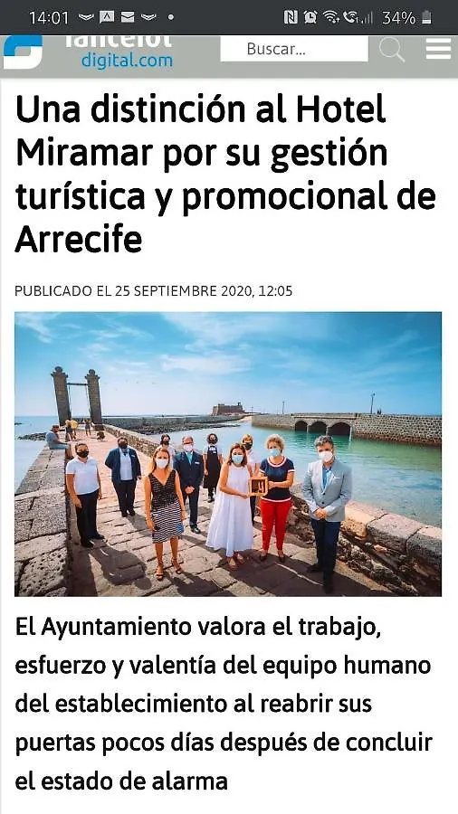 Hotel Miramar Arrecife  3*, Arrecife (Lanzarote)